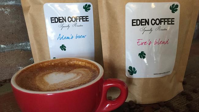 Adam and Eve blends cater to different tastes at Eden Coffee.