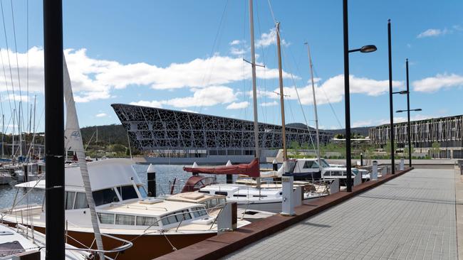 A view of the proposed Kangaroo Bay development from the yacht club marina.