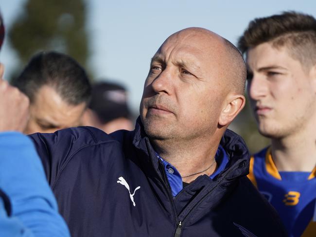Cranbourne coach Steve O’Brien.