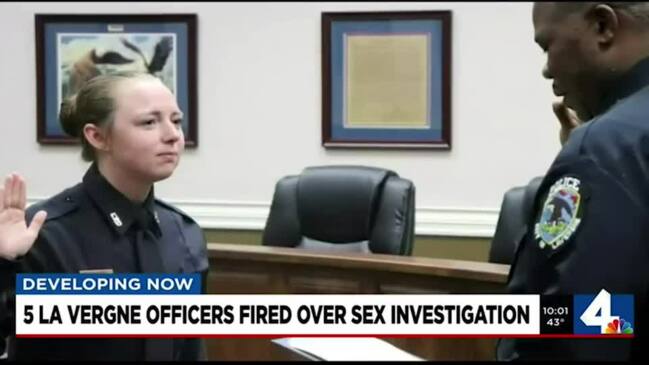 Married police officer fired after having sex with six different cops (WSMV4)