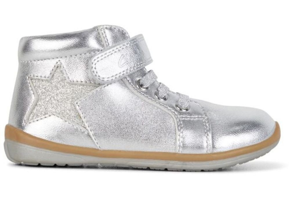 Clarks Montana Shoes In Silver