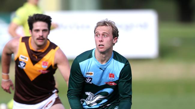 BFNL - Ammos v Drysdale.  Geelong Amateurs Samuel Bain. Picture: Mike Dugdale