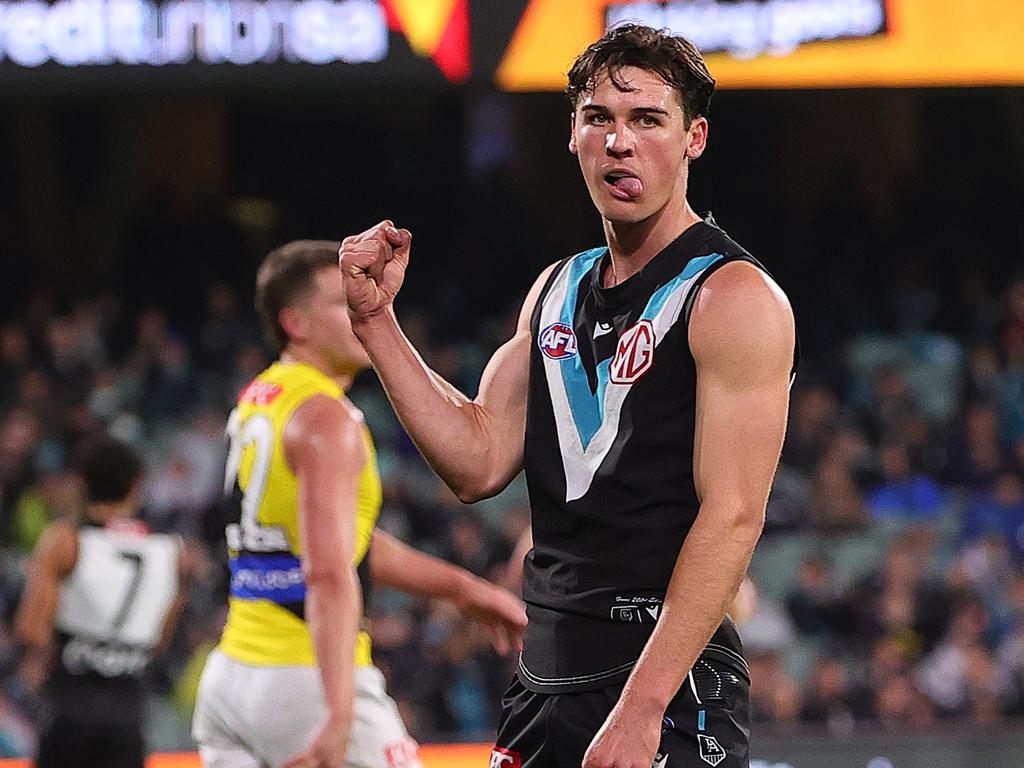 Rozee is confident Port Adelaide will stand up in the finals. Picture: Getty Images