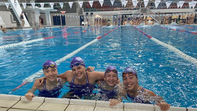 Lourdes Hill swimmers gave their supporters plenty to cheer about.