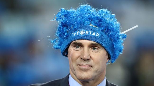 Brad Fittler on the sideline during Origin II.