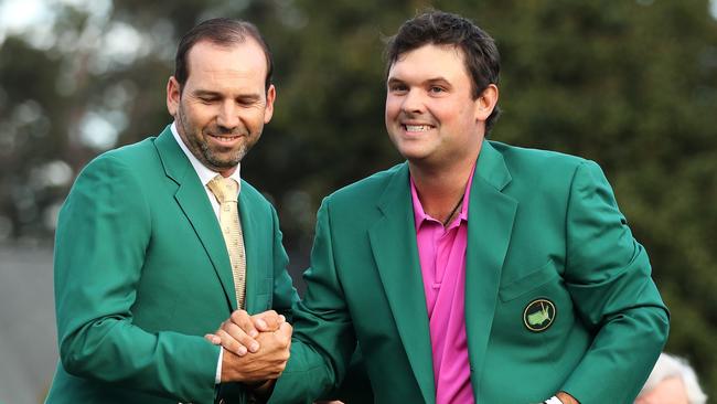 LIV players Sergio Garcia and Patrick Reed are both Masters champions. Picture: Patrick Smith/Getty Images