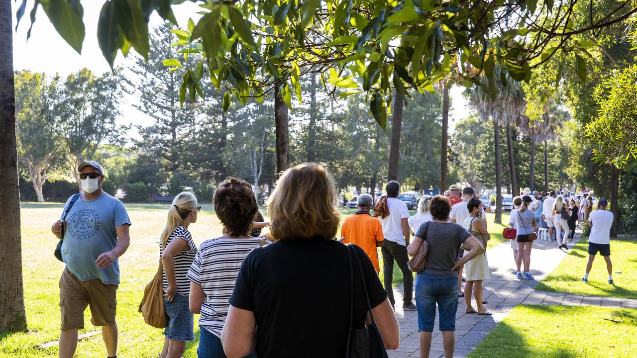 Huge numbers have already come forward for testing. Picture: Jenny Evans/Getty Images