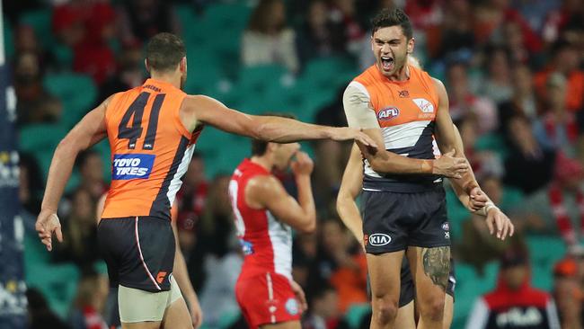 Tim Taranto won a heap of footy and kicked a big goal. Picture. Phil Hillyard