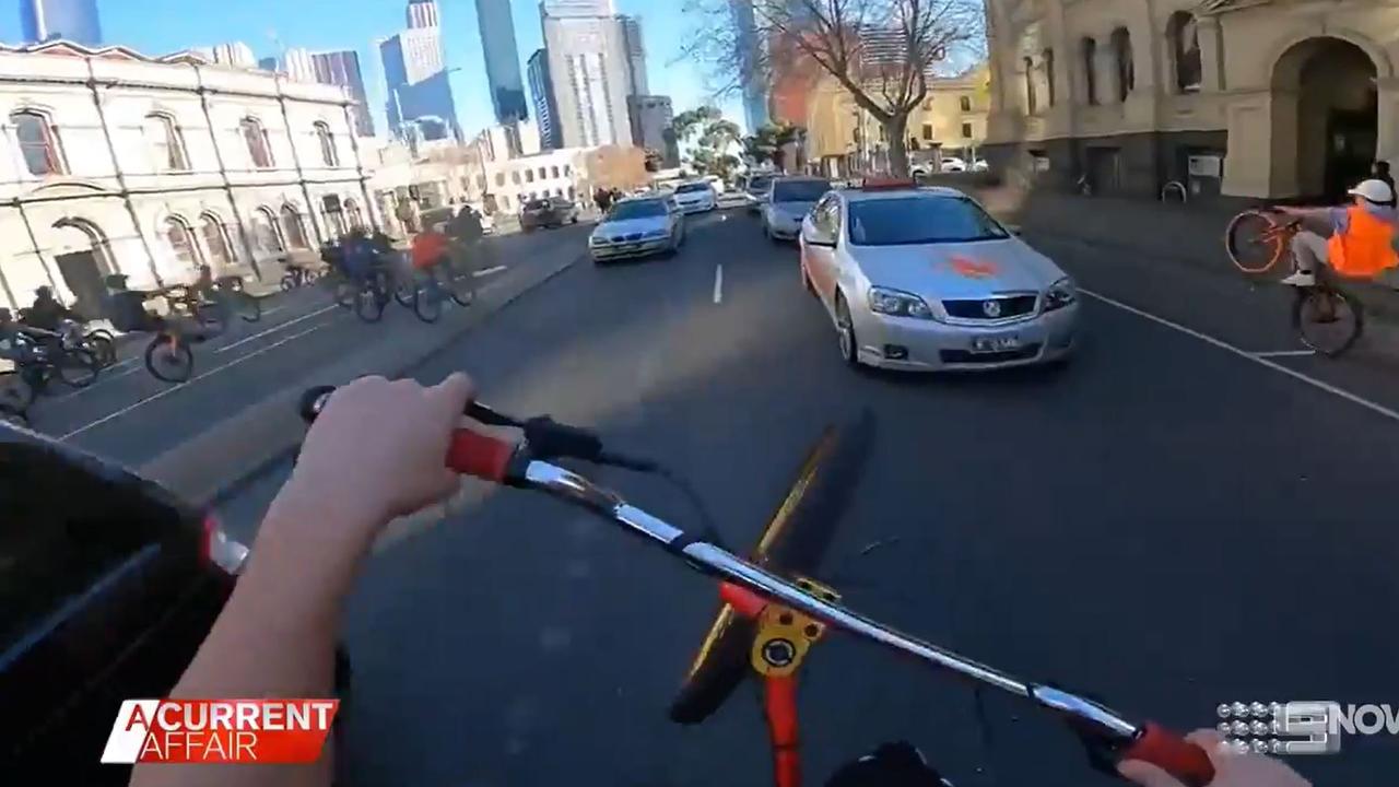 Victoria Police said it was monitoring the situation.