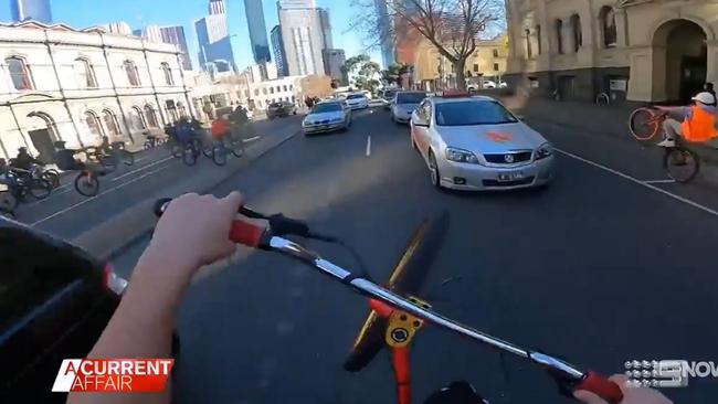 Victoria Police said it was monitoring the situation.