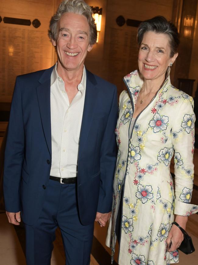 With husband Guy Paul. Picture: David M. Benett/Dave Benett/Getty Images