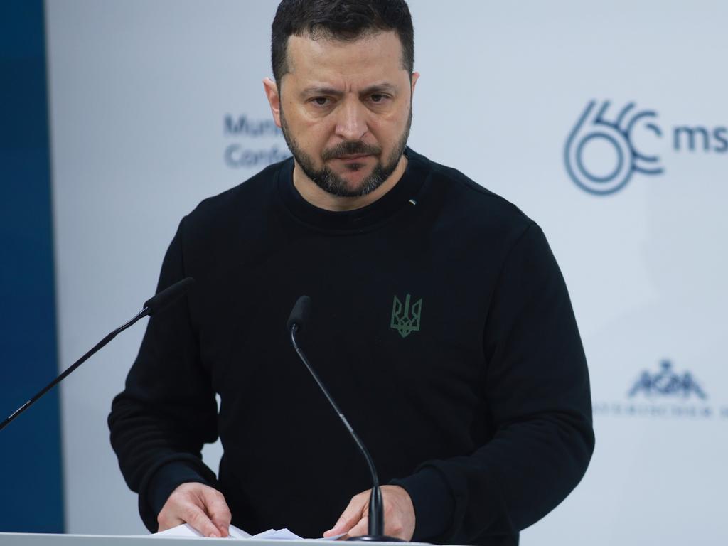 Ukrainian President Volodymyr Zelensky has asked Europe to provide weapons. Picture: Getty Images