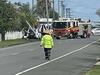 Man dies after crashing 4WD into light pole