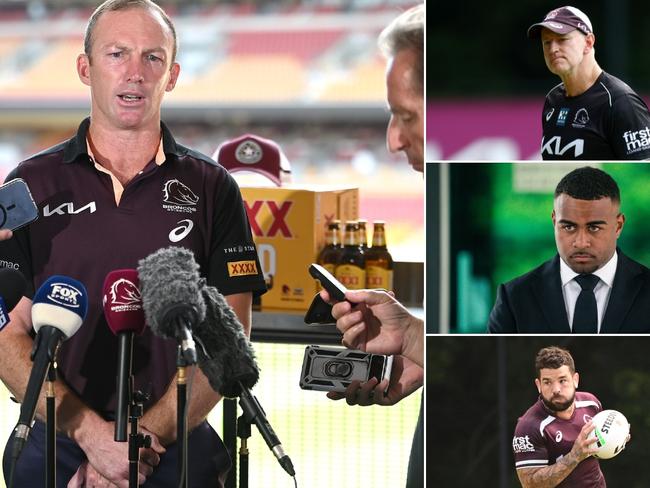 Darren Lockyer, Michael Maguire, Ezra Mam and Adam Reynolds