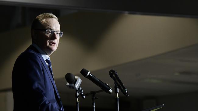 Reserve Bank of Australia governor Philip Lowe. Picture: AAP