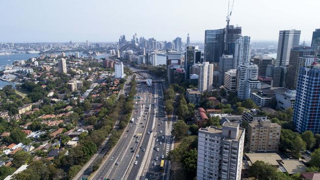 The North Sydney CBD is a ‘no fly zone’ unless operators seek prior approval.