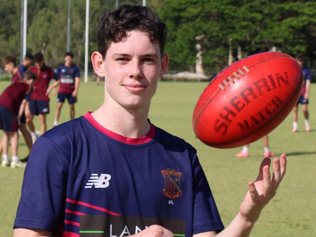 St Augustine's College captain Mitch Hurst.