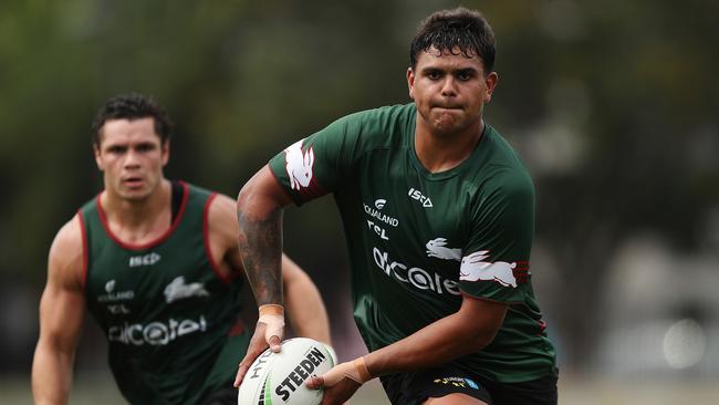 Cody Walker says Latrell Mitchell with thrive at fullback. Picture: Brett Costello