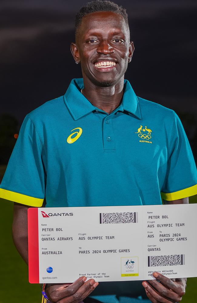 Peter Bol is also off to Paris after he was exonerated of his drugs’ ban. Picture: Sarah Reed/Getty Images