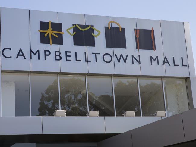 Campbelltown Mall in south west Sydney, where thousands of people received parking fines over the years.