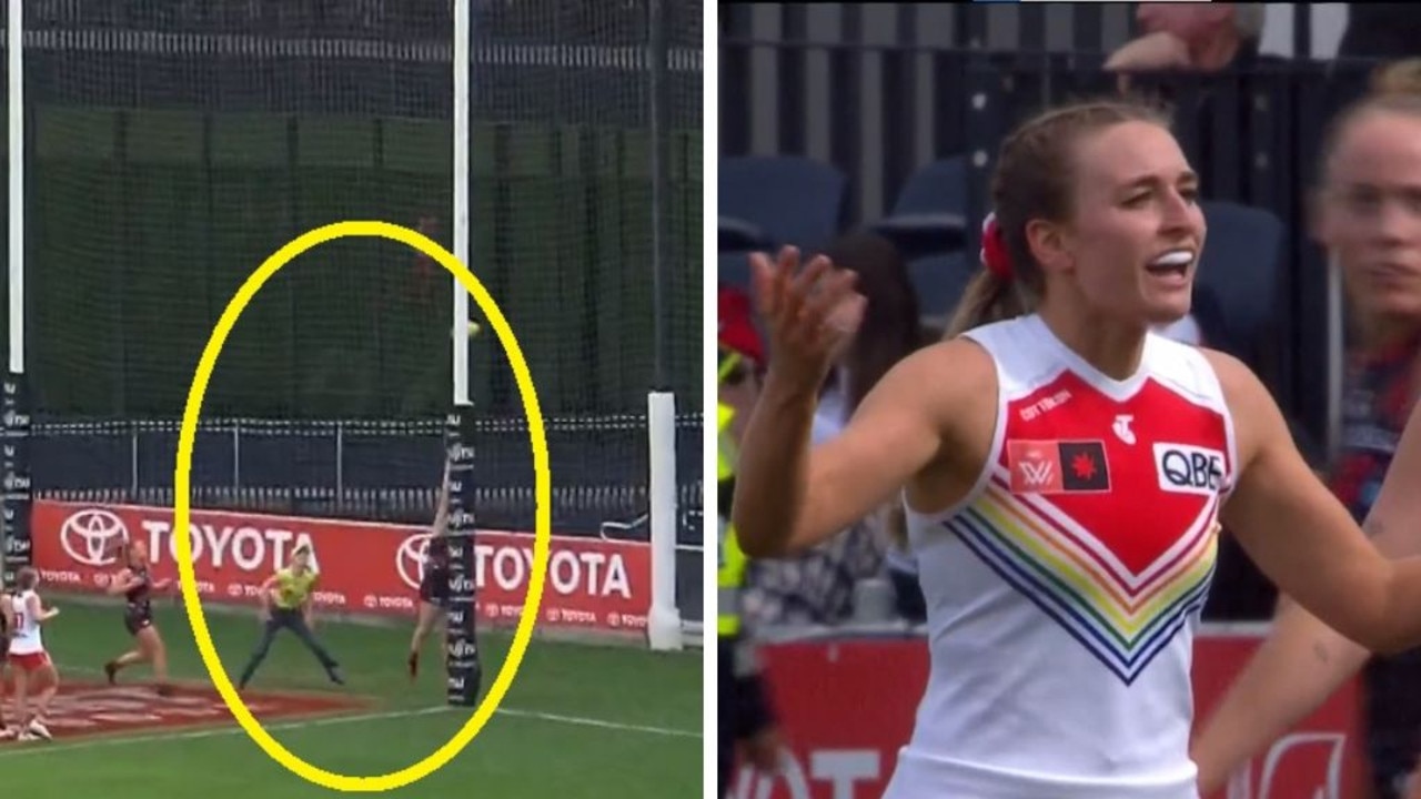 Sydney Swans robbed of a goal