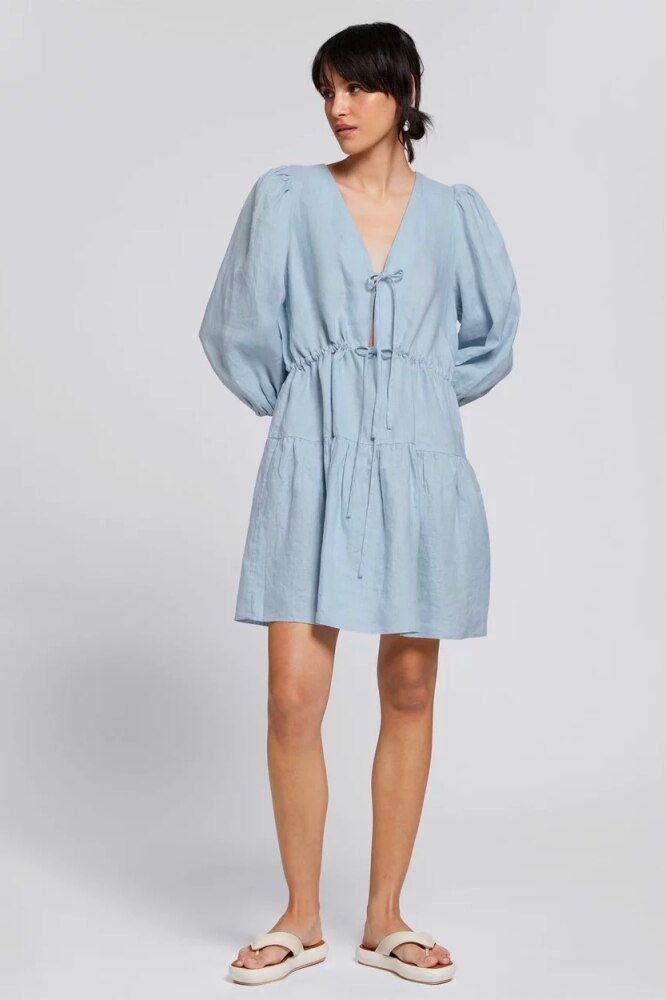 <p>“I absolutely love this dress because of its versatility. It allows for seamless transitions between different occasions. Whether you are headed to the beach for a casual outing or meeting friends for dinner this dress effortlessly transitions from one setting to another. It’s a reliable choice for a wide range of occasions.”</p><p><strong>SHOP NOW:</strong> &amp; Other Stories Romie Mini Dress, $169 from <a href="https://prf.hn/click/camref:1101lezCS/pubref:VA----/destination:https://www.theiconic.com.au/romie-dress-1866603.html" target="_blank" rel="nofollow noopener"><strong>The Iconic</strong></a></p>