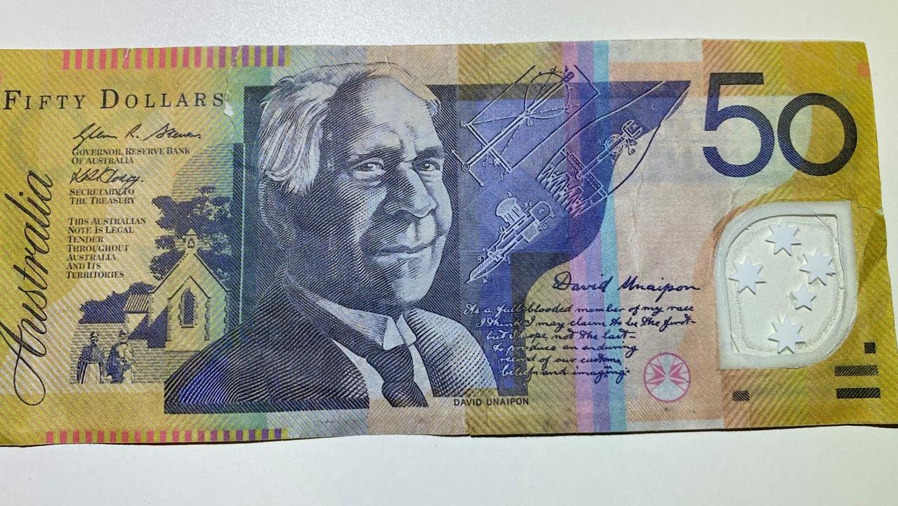 Australian 50 dollar note(Second series) - Counterfeit money detection