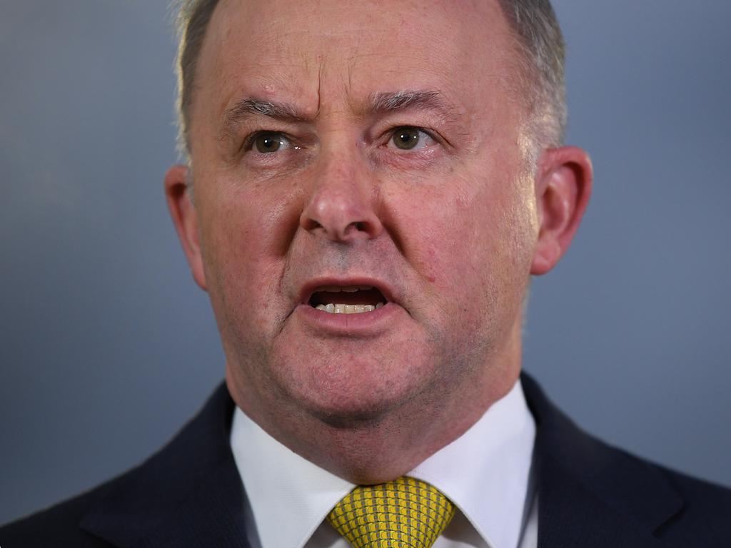 This could be Labor MP Anthony Albanese’s big moment. Picture: AAP Image/Joel Carrett