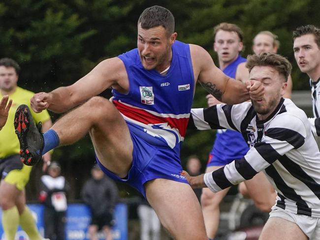 Outer East football league: Wandin v Narre Warren.  Clinton Johnsoni_ Wandin.  Picture: Valeriu Campan