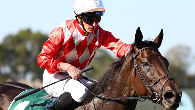 James McDonald rode Orchestral in her Vinery Stud Stakes win. Picture: Jeremy Ng/Getty Images