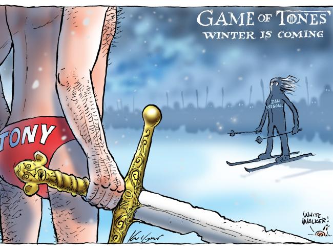 Mark Knight's cartoon for April 15.