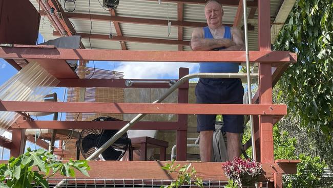 Lismore Council is calling for John Ross of Girards Hill to demolish an 'illegal deck' that he built 25 years ago.