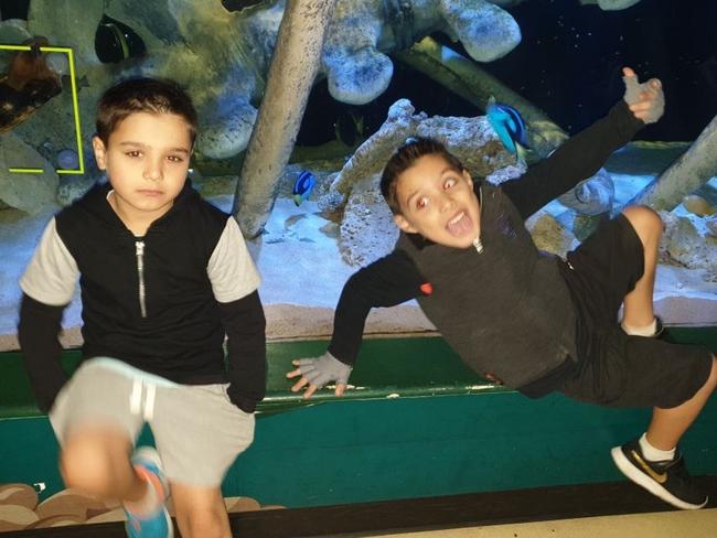 WARNING. WEEKEND TELEGRAPHS SPECIAL.  MUST TALK WITH PIC ED JEFF DARMANIN BEFORE PUBLISHING.    ,   Xavier (10) and Peter (9) were killed in a horrific high speed car crash. (L to R) in the Sydney suburb of Monterey while in a WRX which smashing into a tree