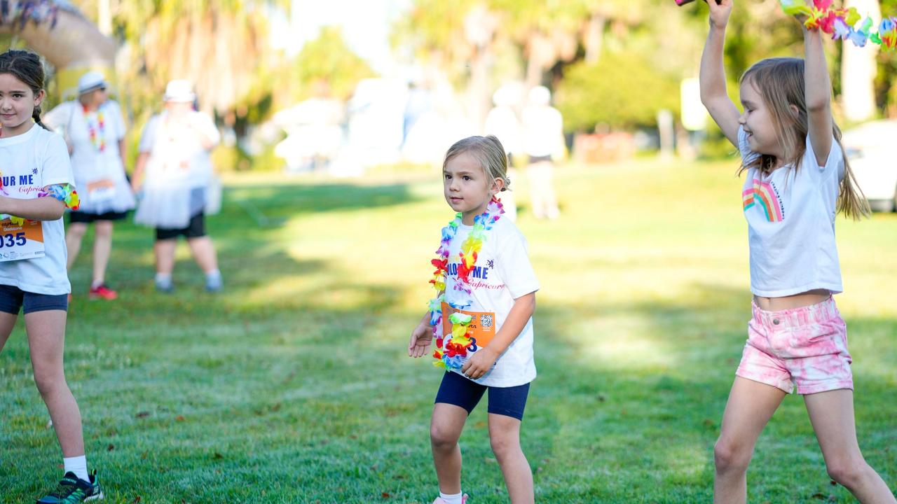 Fun from the 2023 Gladstone Colour Me Capricorn fun run for the RACQ CapRescue. Photos: Cherryandjun Photography
