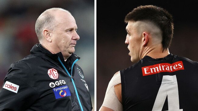Hinkley fires back at ‘best in comp’ Pies’ boast