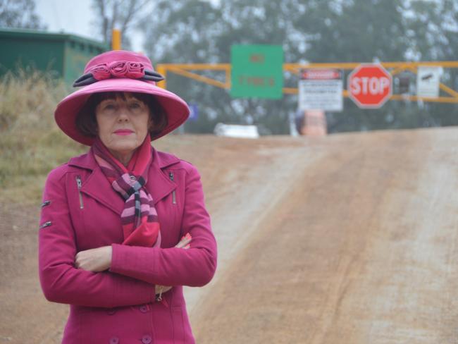 South Burnett Mayor Kathy Duff at the Murgon Waste Facility.