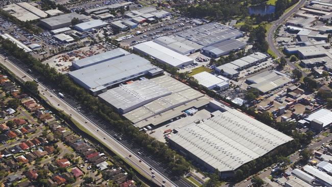 The Amazon fulfilment centre in Sydney’s Moorebank.