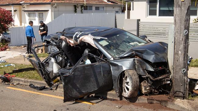 Police said it was fortunate there were no fatalities. Picture: Julian Andrews / The Daily Telegraph.