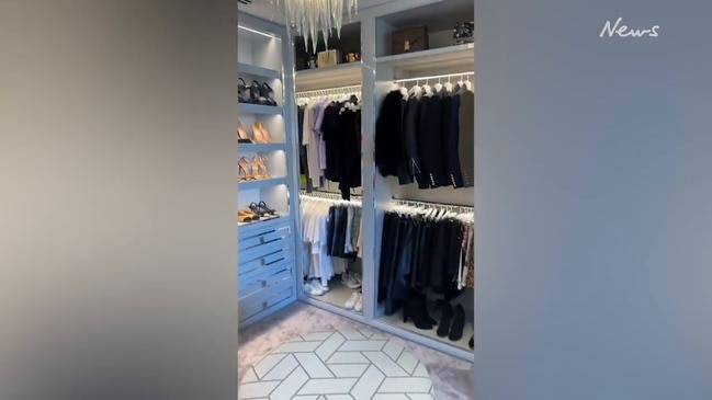 The PR maven gave news.com.au an exclusive look inside the real star of her new reality TV show - her breathtaking walk-in-wardrobe.