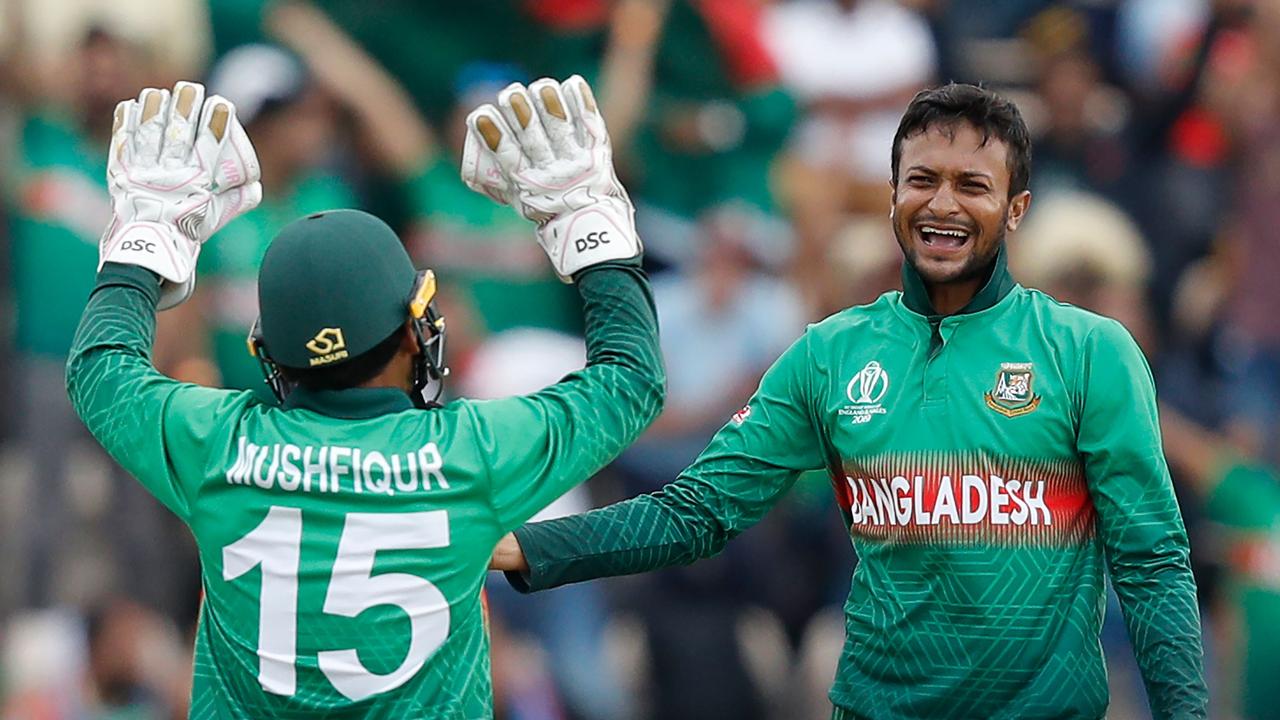 Can the Tigers roar into the semi-finals? Bangladesh are still in the hunt. (Photo by Adrian DENNIS / AFP)