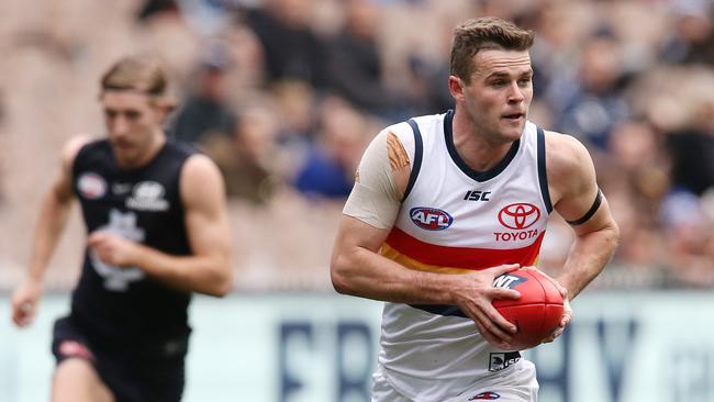 Brad Crouch is a crucial cog in the Crows’ long-term plans. Picture: Michael Klein