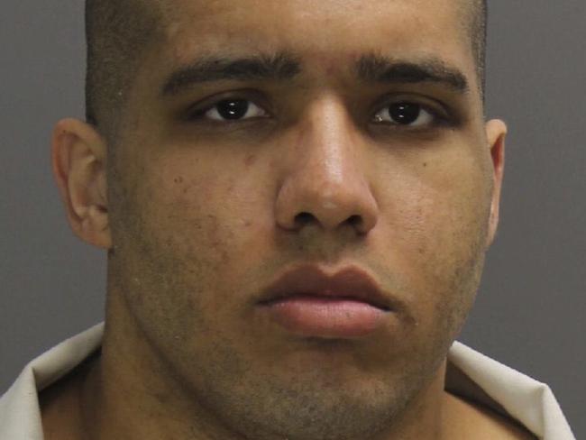 Jacob Philip strangled and beat his blockmates to death. Picture: South Carolina Department of Corrections via AP, File