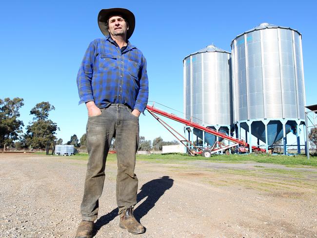 Gary Pollard, who farms south of Wycheproof. Picture: DALE WEBSTER