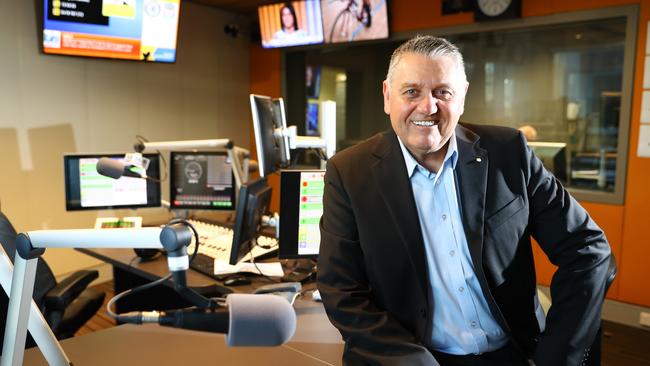 2GB remains on top including Ray Hadley in the morning timeslot. Picture: Renee Nowytarger