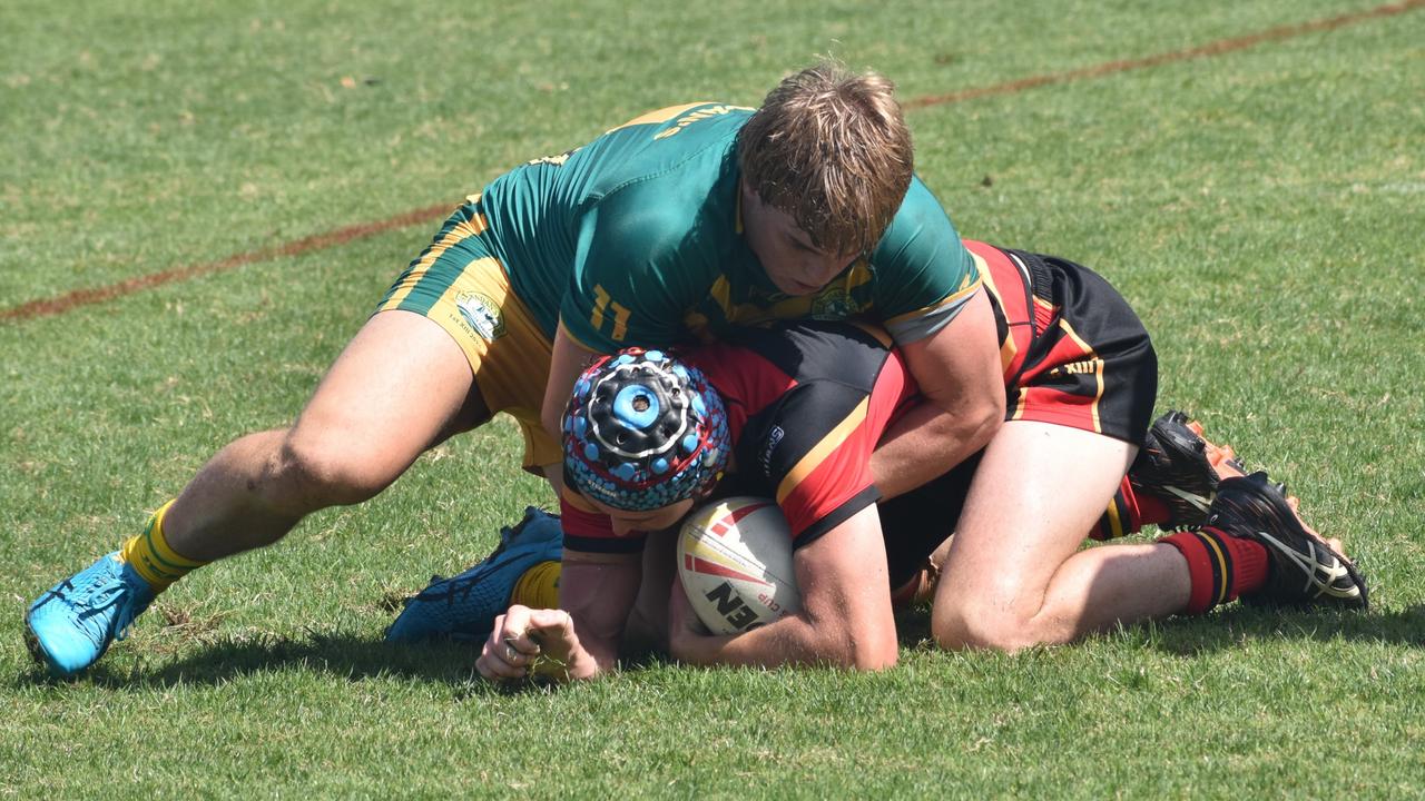 Dolphins Cup grand final, St Brendan’s College versus Rockhampton Grammar School, at Rugby Park on August 16, 2024.