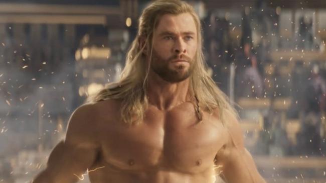 Hemsworth’s Thor physique takes a lot of dedication.