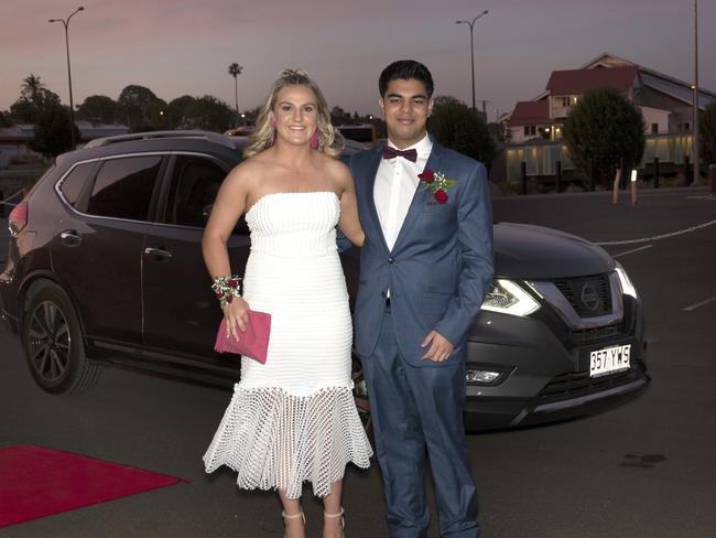 Toowoomba Grammar School senior formal held at Rumours. Izzy Harris and Dibyang Niroula