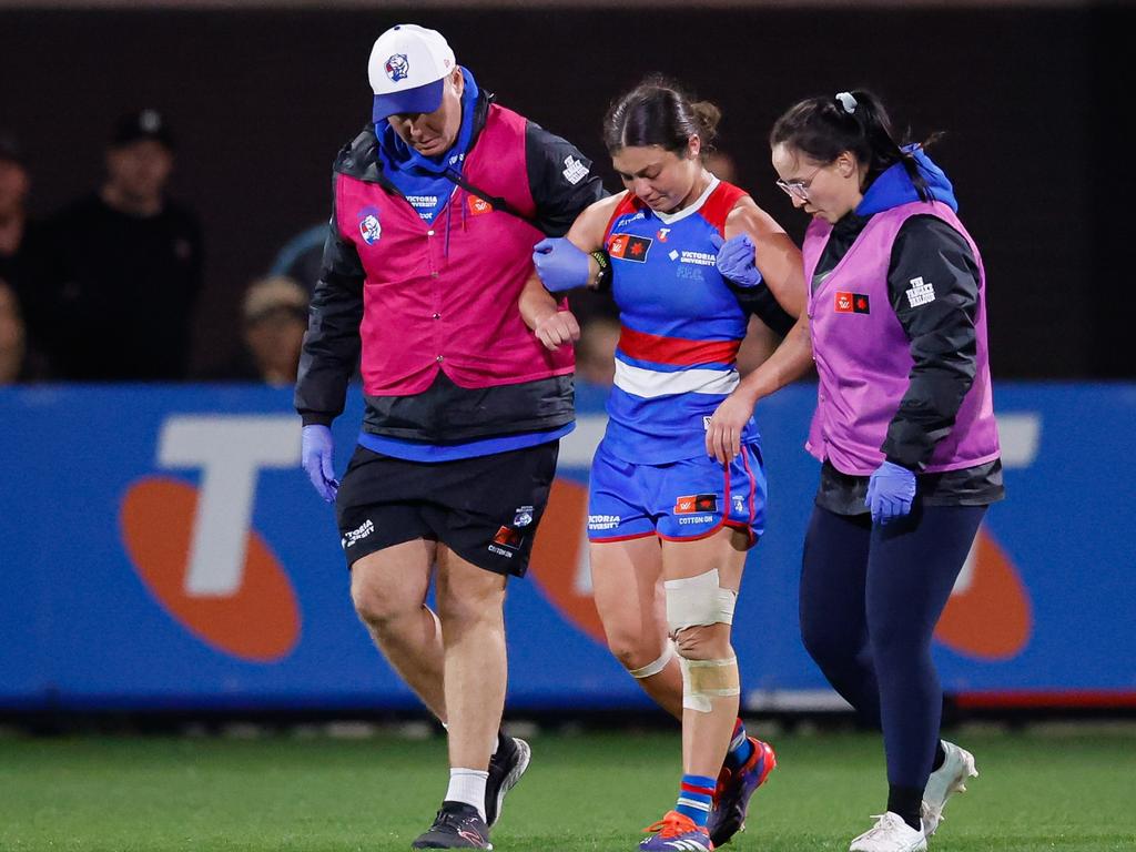 Ellie Blackburn is set to miss the rest of the season. Picture: Dylan Burns/AFL Photos via Getty Images