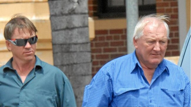 COURT: Anthony Howard Lindsay (left) and Howard Kerry Lindsay are accused over a multimillion-dollar marijuana crop at Calen. Photo Credit: Peter Holt