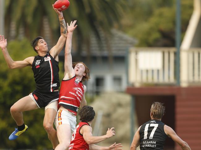 VFL side Frankston Dolphins played an intra-club practice game two weeks ago. Picture: Valeriu Campan